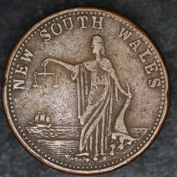 Australia. One Penny token. New South Wales