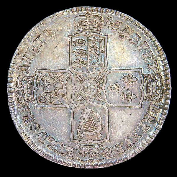 George II. Halfcrown. 1745 LIMA