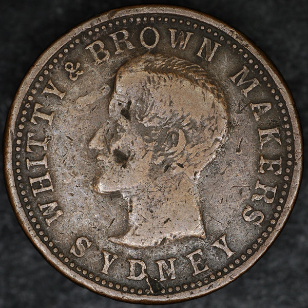 Australia. One Penny token. New South Wales