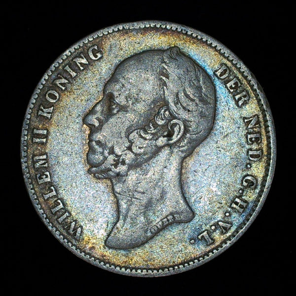 Netherlands. 1/2 Gulden. 1848