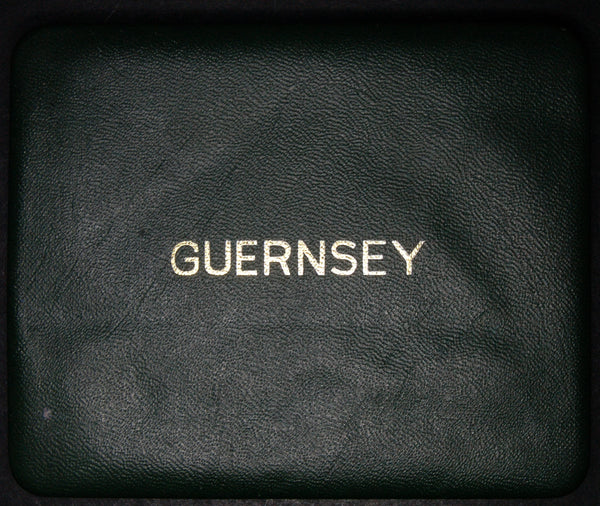 Guernsey. 4 coin proof set. 1966