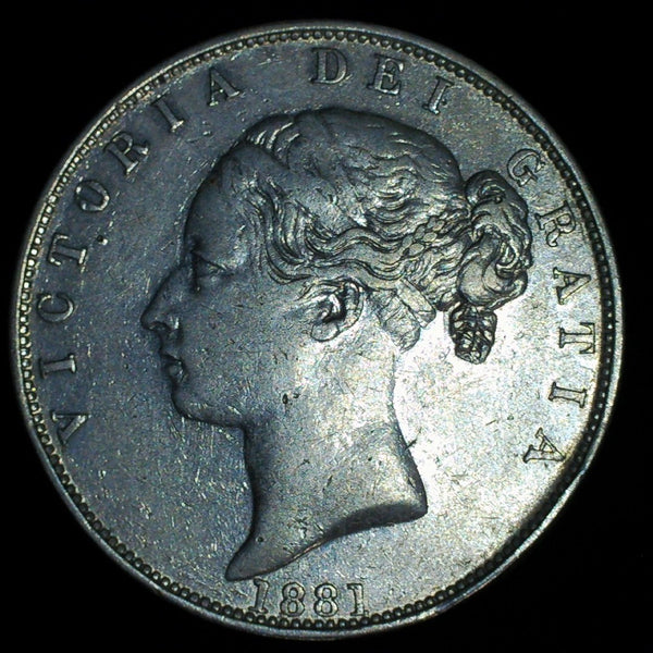 Victoria. Half Crown. 1881