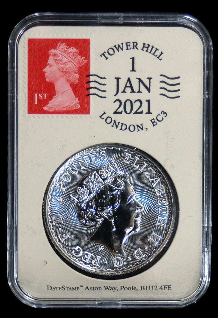 Elizabeth II. 1 Ounce Britannia. 2021. Datestamp issue.