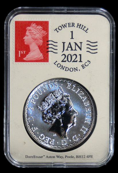 Elizabeth II. 1 Ounce Britannia. 2021. Datestamp issue.