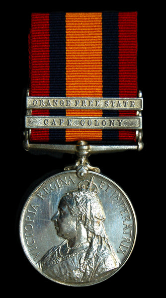 Queens South Africa. Raeburn (Dyson). Shropshire Light Infantry.