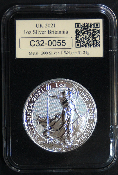 Elizabeth II. 1 Ounce Britannia. 2021. Datestamp issue.