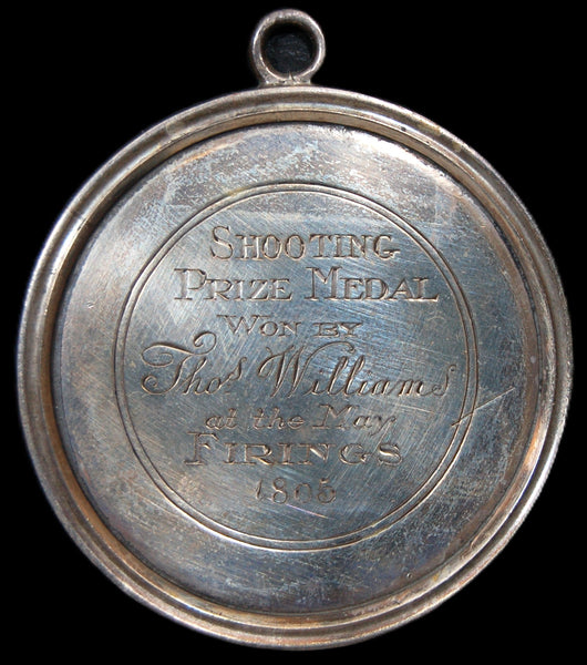 Loyal Flint Light Infantry. Shooting prize medal. 1805