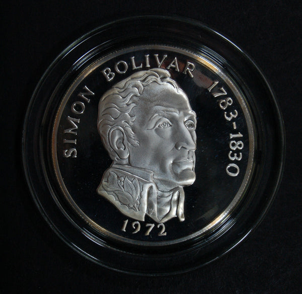 Panama. 20 Balboas. Large proof sterling silver coin. 129.59g. A selection.