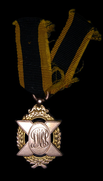 WW1. 1915 star trio & Gold Temperance fob. Perry. Seaforth.