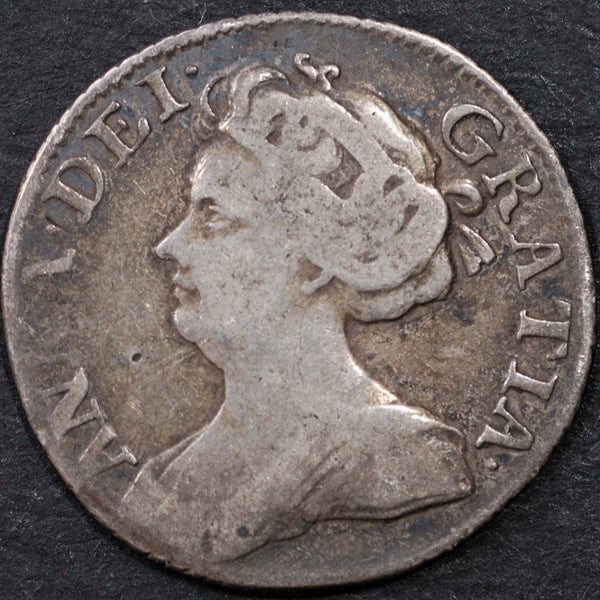 Anne. Sixpence. 1711