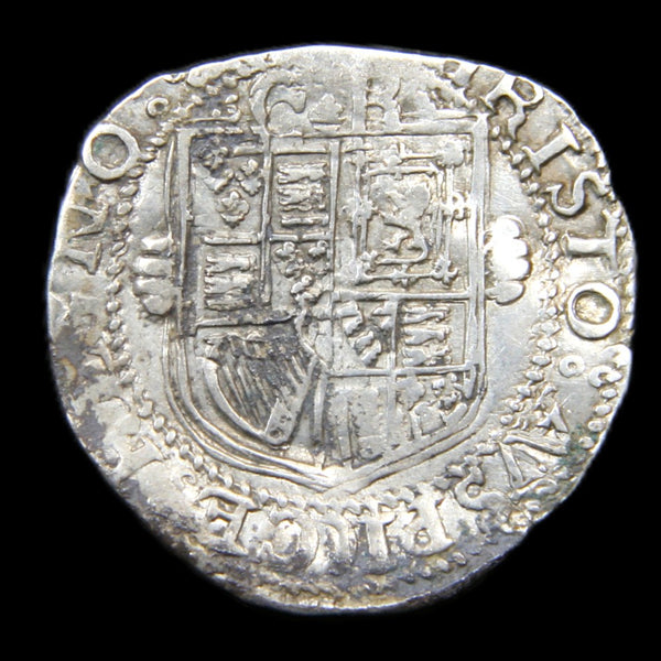 Charles I. Shilling. Worcester or Shrewsbury. 1643-4