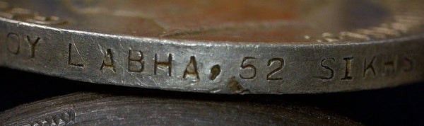 WW1 BWM & GSM pair. Labha. 52 Sikhs FF.