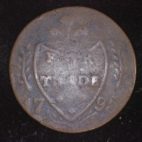 Ireland. Dublin, Half Penny. Alexr. Cornwell FOR TRADE 1795