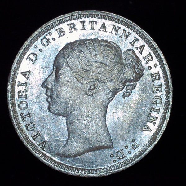Victoria. Threepence. 1875