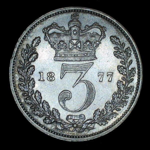 Victoria. Threepence. 1877
