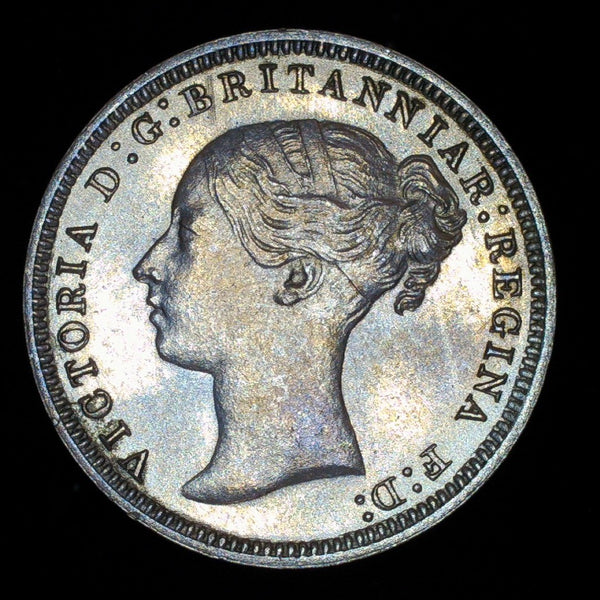 Victoria. Threepence. 1877