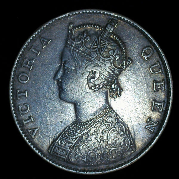 India. (British) One Rupee. 1862