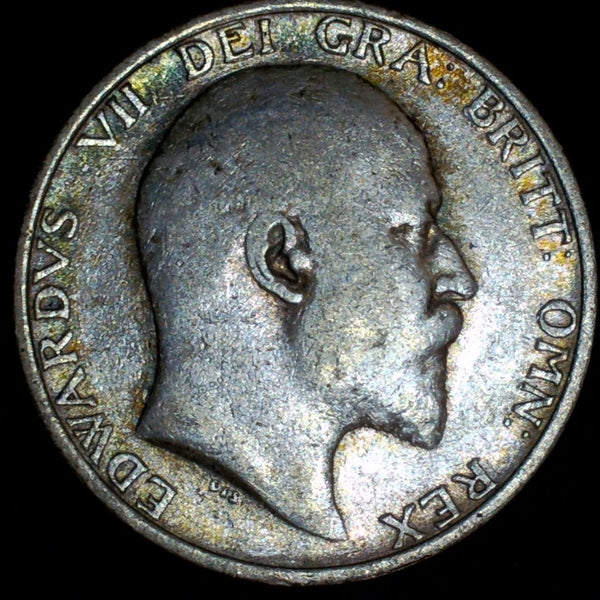 Edward VII. Shilling. 1910. A selection.