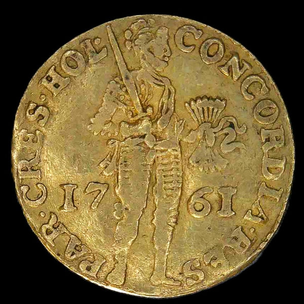 Netherlands, Holland, Ducat, 1761