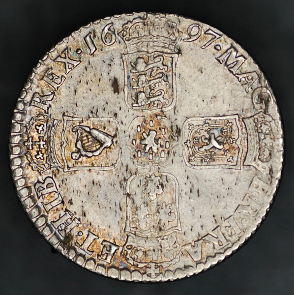 William III. Shilling. 1697