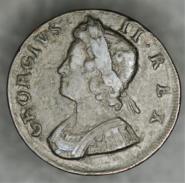 George II. Halfpenny. 1734