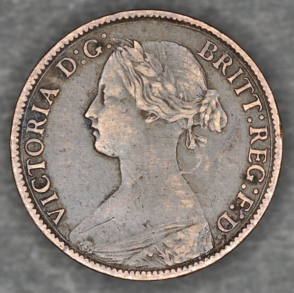 Victoria. Farthing. 1860