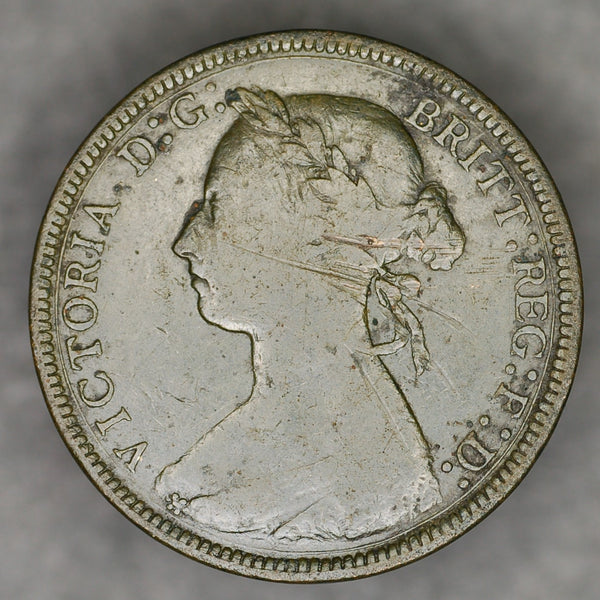 Victoria. Half Penny. 1887