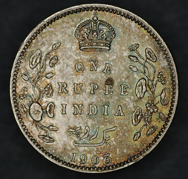 India. Rupee. 1903