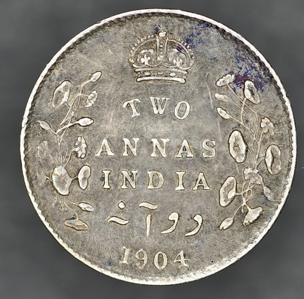 India. 2 Annas. 1904