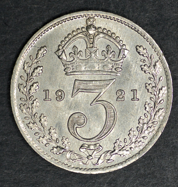 George V. Threepence. 1921.