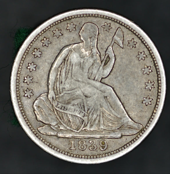 USA. Half Dime. 1839 O
