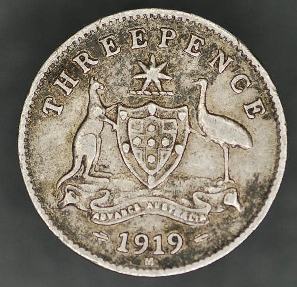 Australia. Threepence. 1919