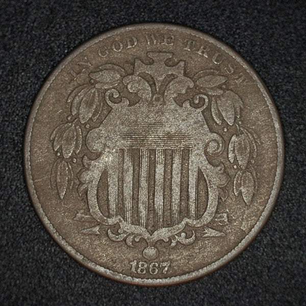 USA. 5 Cents. 1867