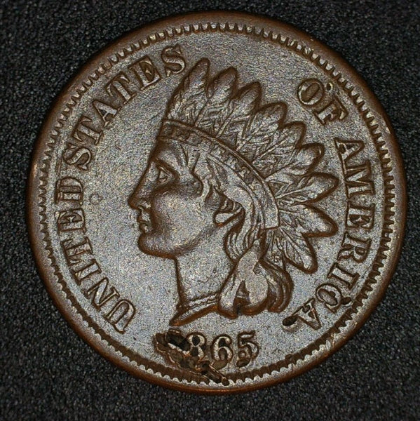 USA. One cent. 1865