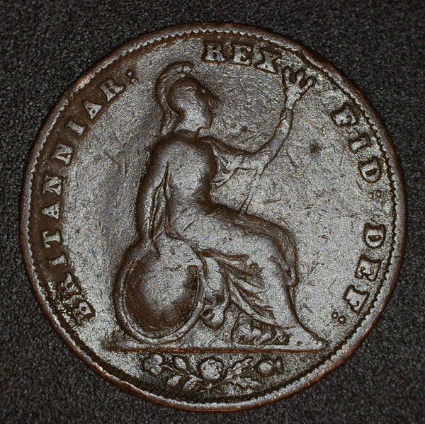 William IV. Farthing. 1835