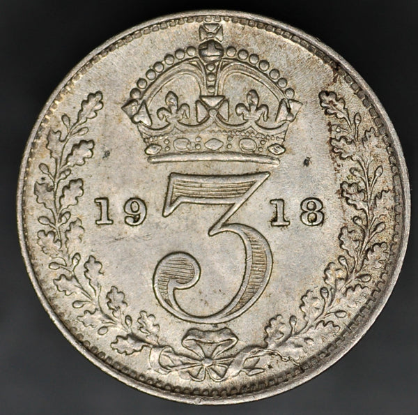 George V. Threepence. 1918