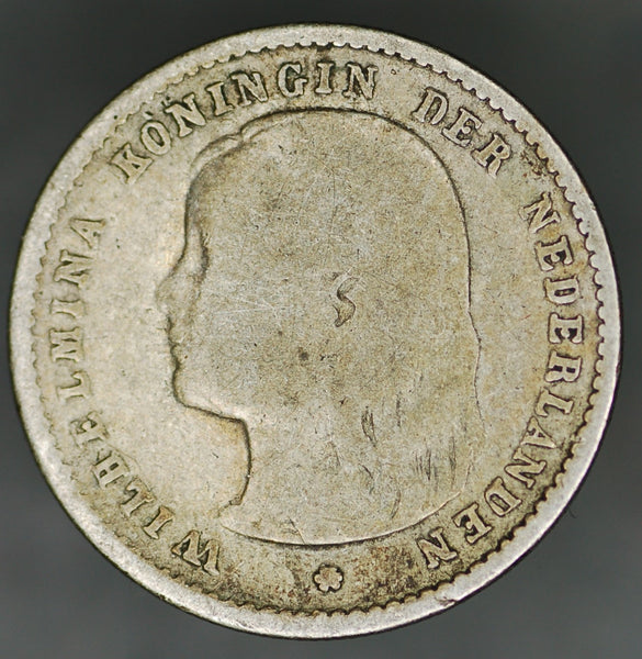 Netherlands. 10 cents. 1897