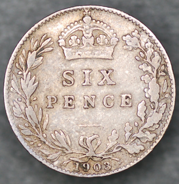 Edward VII. Sixpence. 1903