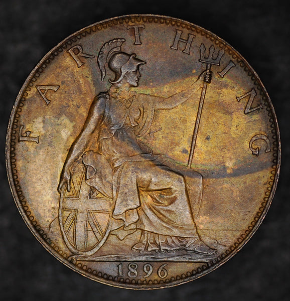 Victoria. Farthing. 1896