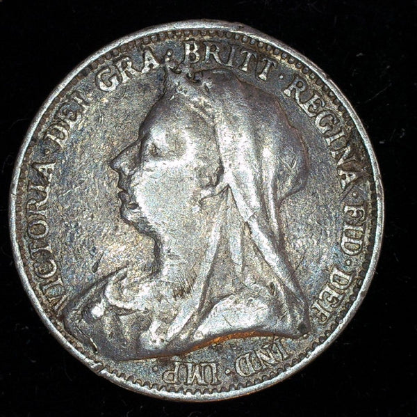 Victoria. Maundy Four Pence. 1895