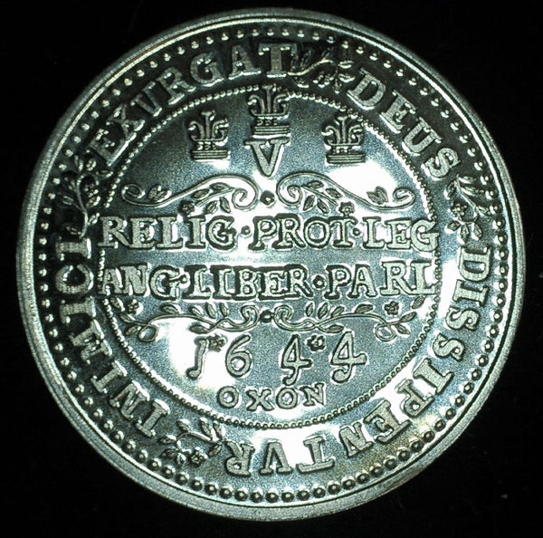 Millionaires collection. Charles 1st Oxford crown. 22ct gold.