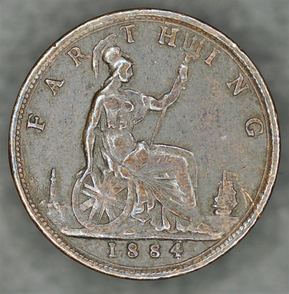 Victoria. Farthing. 1884