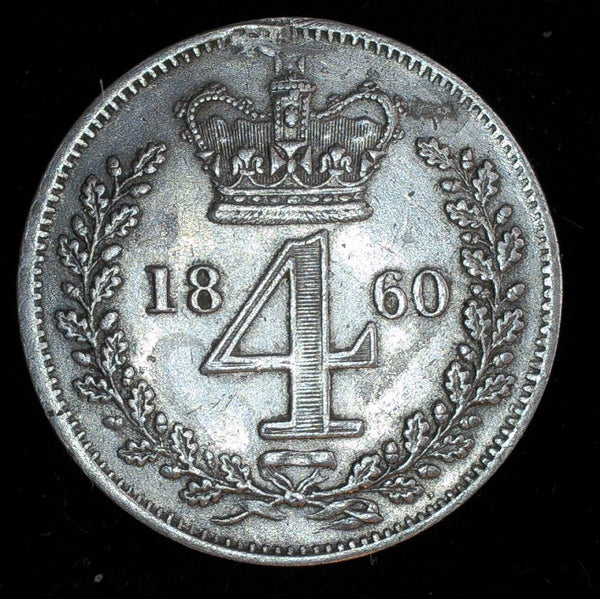 Victoria. Maundy Four Pence. 1860.