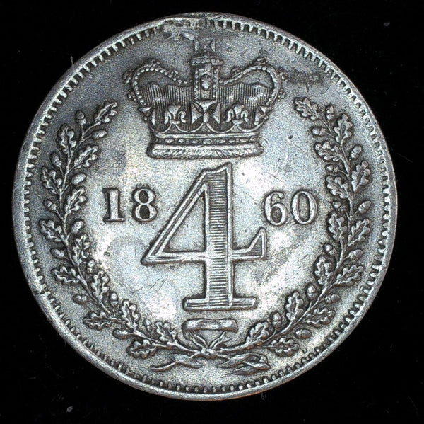 Victoria. Maundy Four Pence. 1860