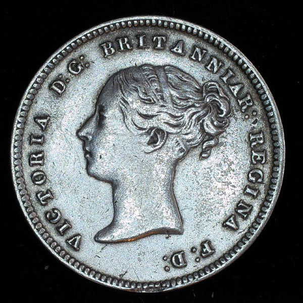 Victoria. Maundy Four Pence. 1860