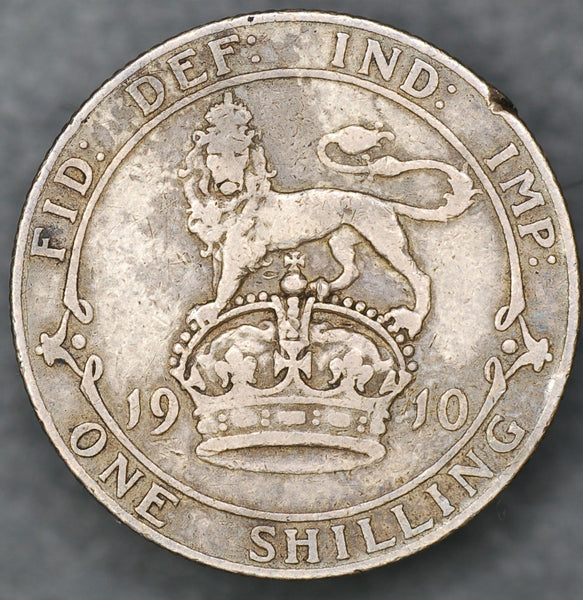 Edward VII. Shilling. 1910. A selection.