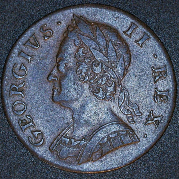 George II. Halfpenny. 1749