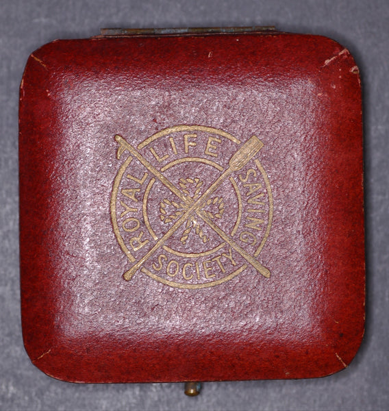 Royal life saving society. Bronze medal.