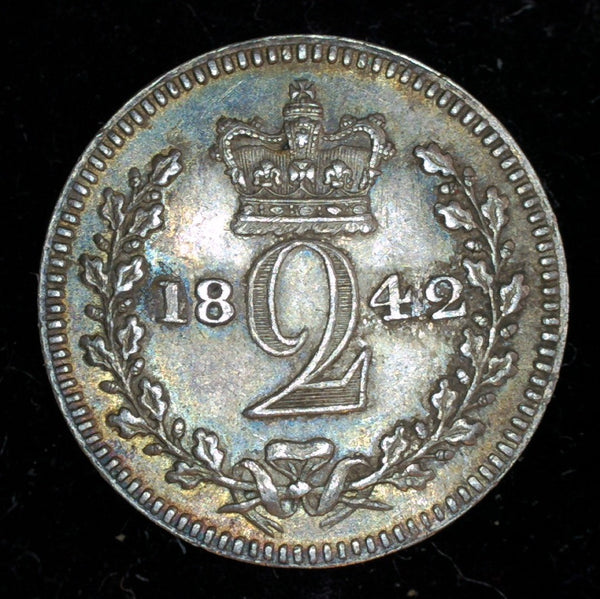 Victoria. Maundy Two Pence. 1842