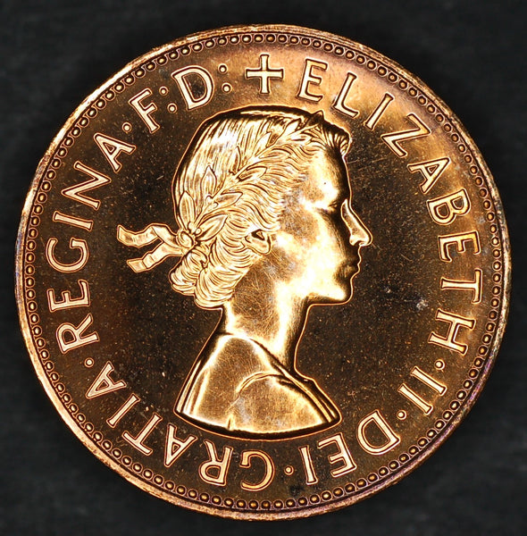 Elizabeth II. Penny. 1970